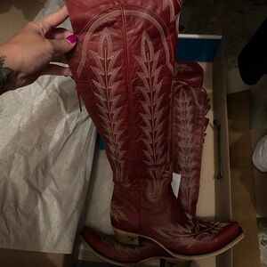 Lane Lexington OTK - Smoldering Ruby (Red) 9.5